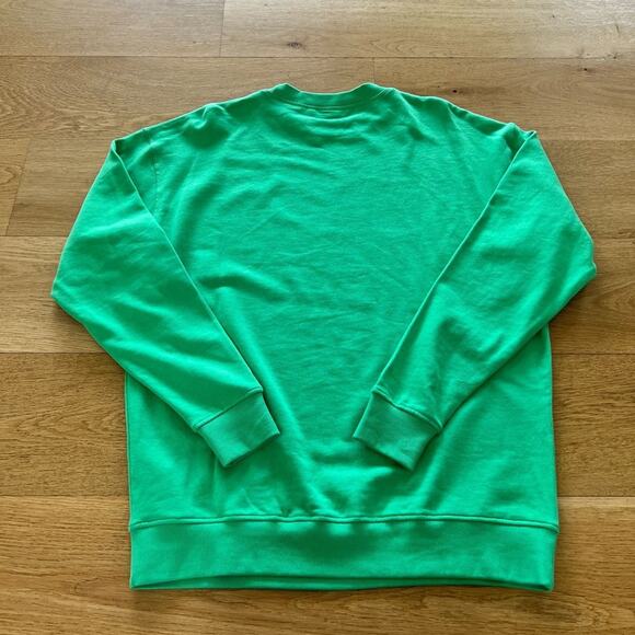 ASOS Design - Long Sweatshirt in Green - Picture 6 of 7
